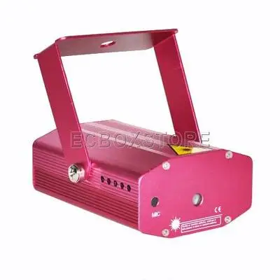 Mini Disco DJ KTV LED Laser Portable Stage Lighting Projector Red |