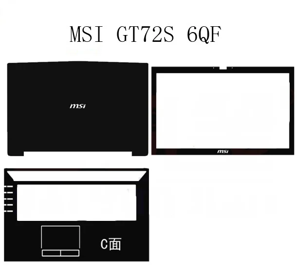 KH ноутбук из углеродного волокна Крокодиловая змея кожаный стикер защитный