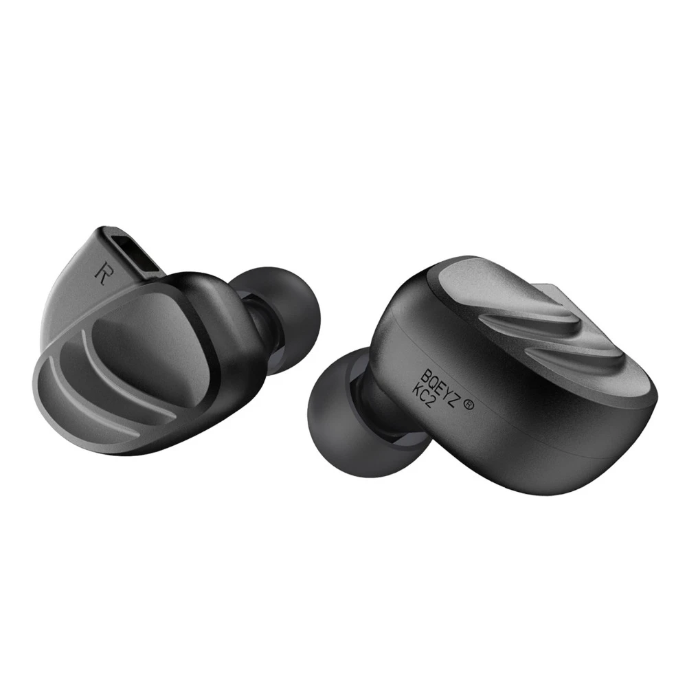 Металлические наушники вкладыши BQEYZ KC2 2BA + 2DD гибридные HIFI DJ монитор спортивные