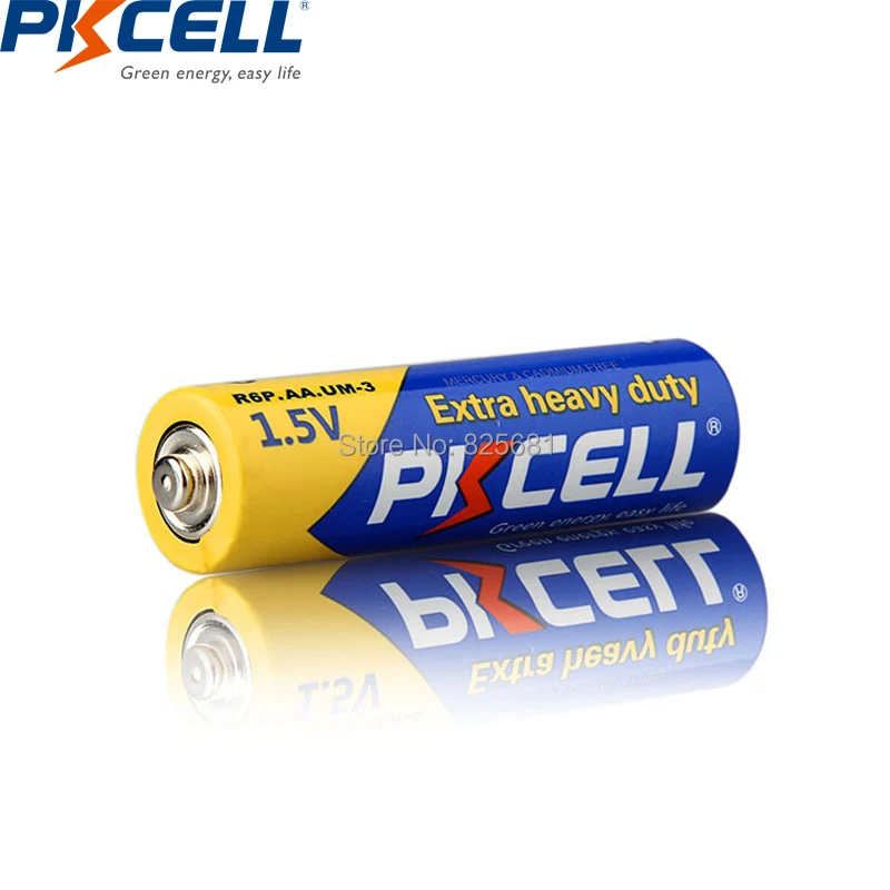 50 шт. PKCELL R6P UM3 MN1500 E91 AA Батарея aa 2a 105 мин 1 5 V сверхповышенной мощности батареи для