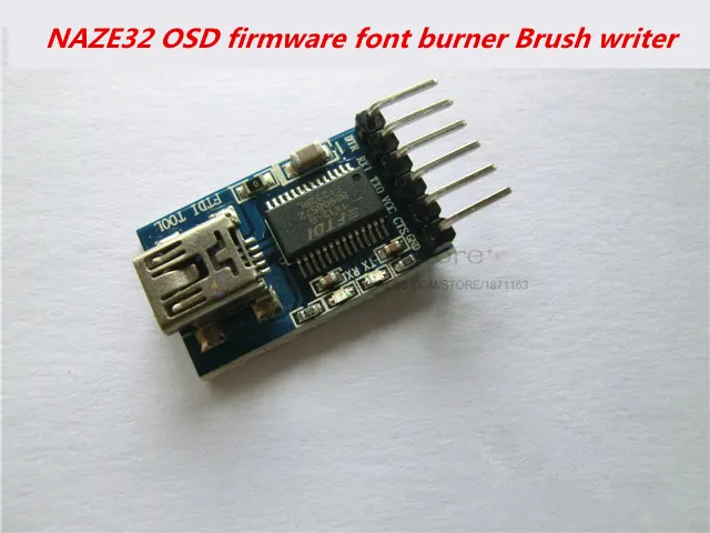 NAZE32 OSD прошивка шрифт горелка для DIY FPV cross racing drone mini OSD|mini osd|naze32 osdosd naze32 |