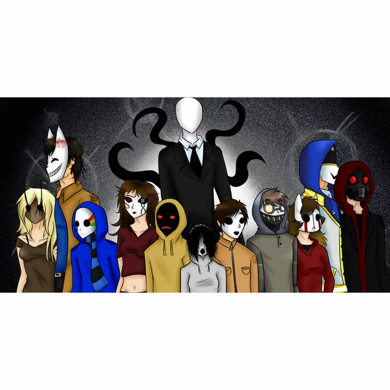 Creepypasta Семья Ванна Полотенца 140x70 см Абсорбент из бамбукового волокна Пляжные