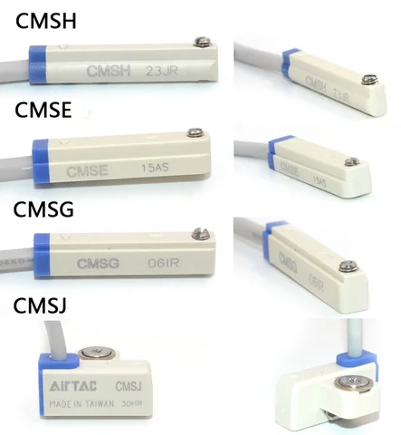 AIRTAC, тип с двумя проводами, тростниковый датчик CMSH/CMSE/CMSG/CMSJ, магнитный переключатель, длина свинца 2 метра