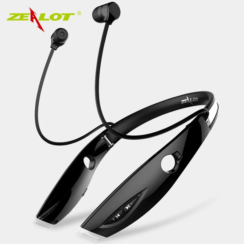 Беспроводные складные стереонаушники Zealot H1 Спортивная bluetooth гарнитура