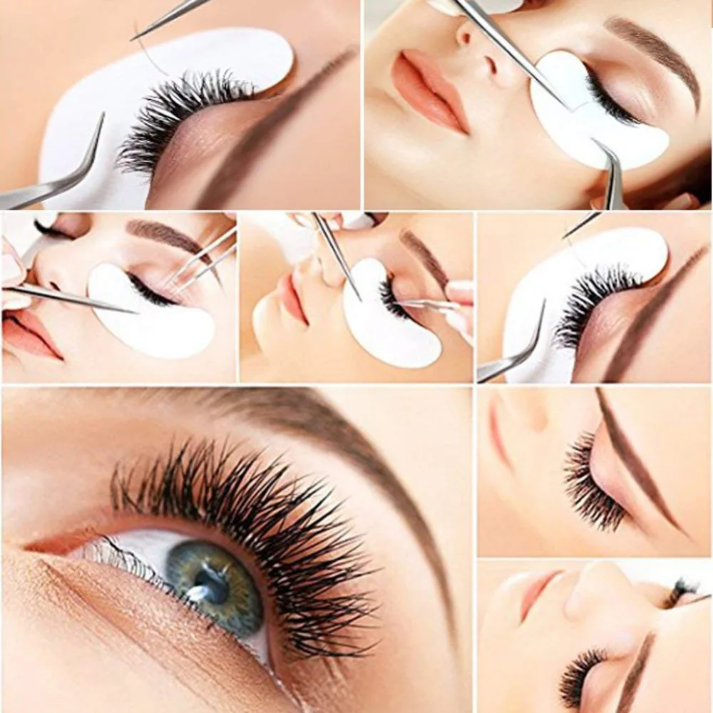 

NEWCOME Eye Gel Patch Volume Eyelash Extensions Stickers Wraps Paper Patches under Eyes Silk False Eyelash Makeup Tools