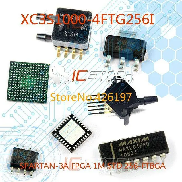 Бесплатная Доставка XC3S1000-4FTG256I SPARTAN-3A FPGA 1 М STD 256-FTBGA 3S1000 XC3S1000 ШТ. |