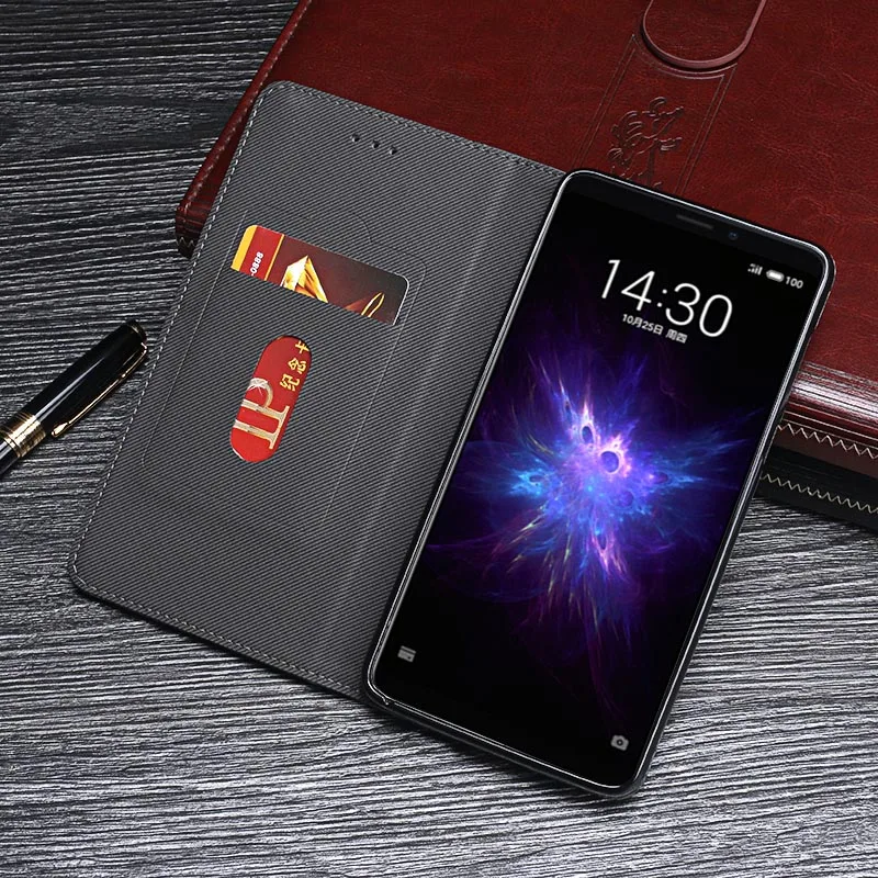 Case For Meizu Note 8 Cover Hight Quality Retro Flip Leather M822Q Business Phone | Мобильные телефоны и аксессуары