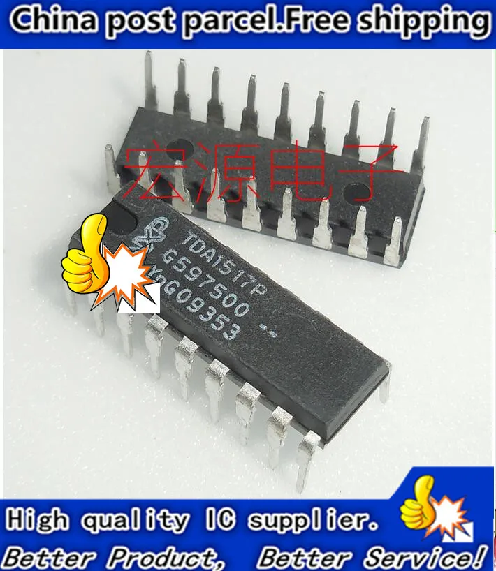 

Free shipping 20pcs/lot TDA1517P DIP-18 new original TDA1517 IC