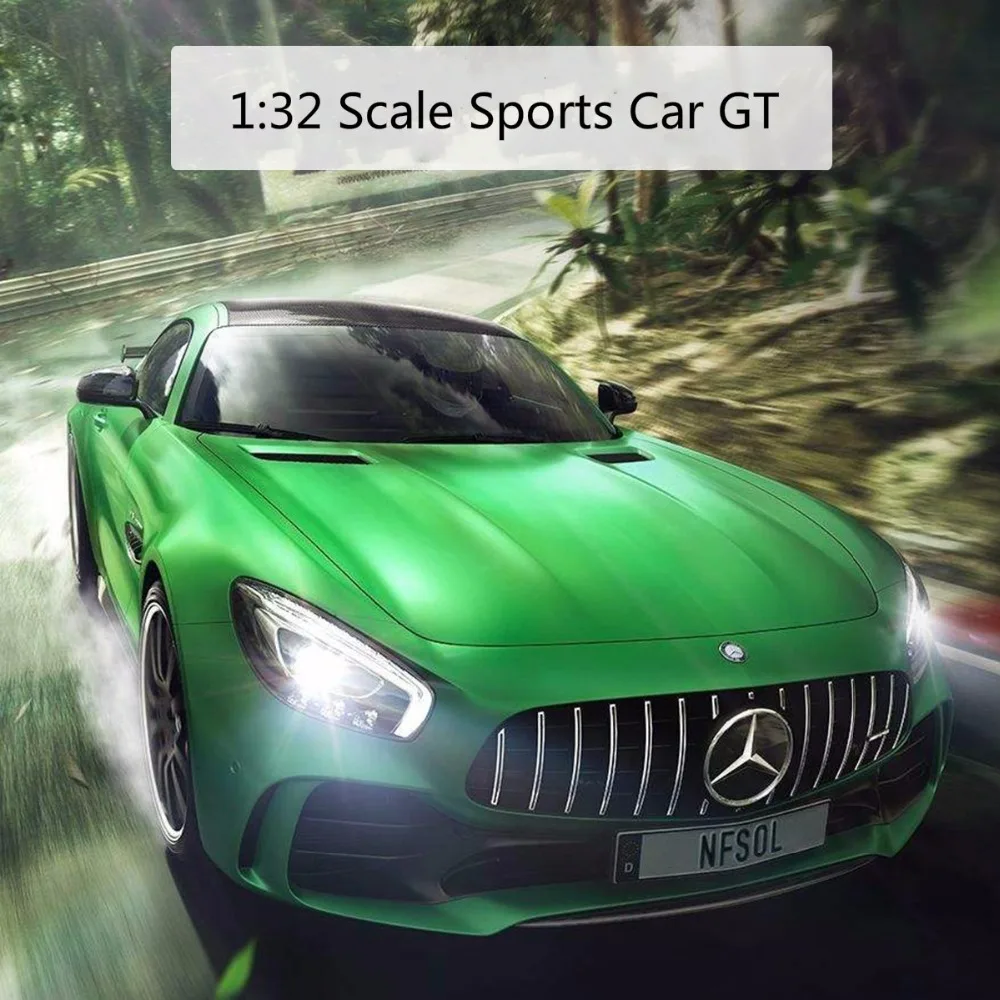 1:32 сплава BENZ AMG GT GTR отступить литья под давлением модель автомобиля со звуком