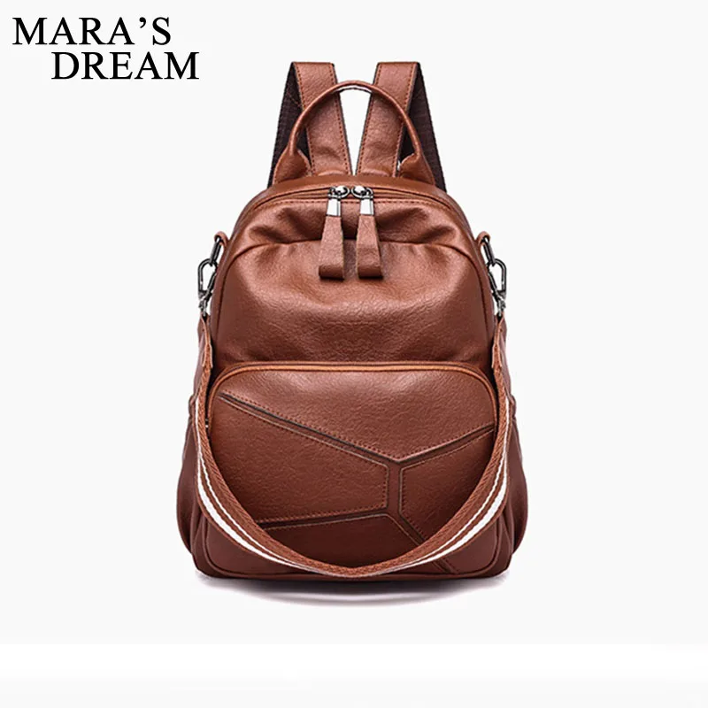 Новый Модный женский рюкзак Mara's Dream кожаный брендовый высокого качества