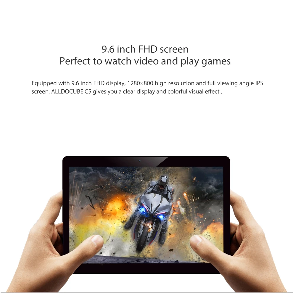 ALLDOCUBE C5 T901 9 6 дюймов 4G телефонный звонок планшетный ПК 2 Гб ОЗУ 32 ПЗУ 4800 мАч Android 7 0