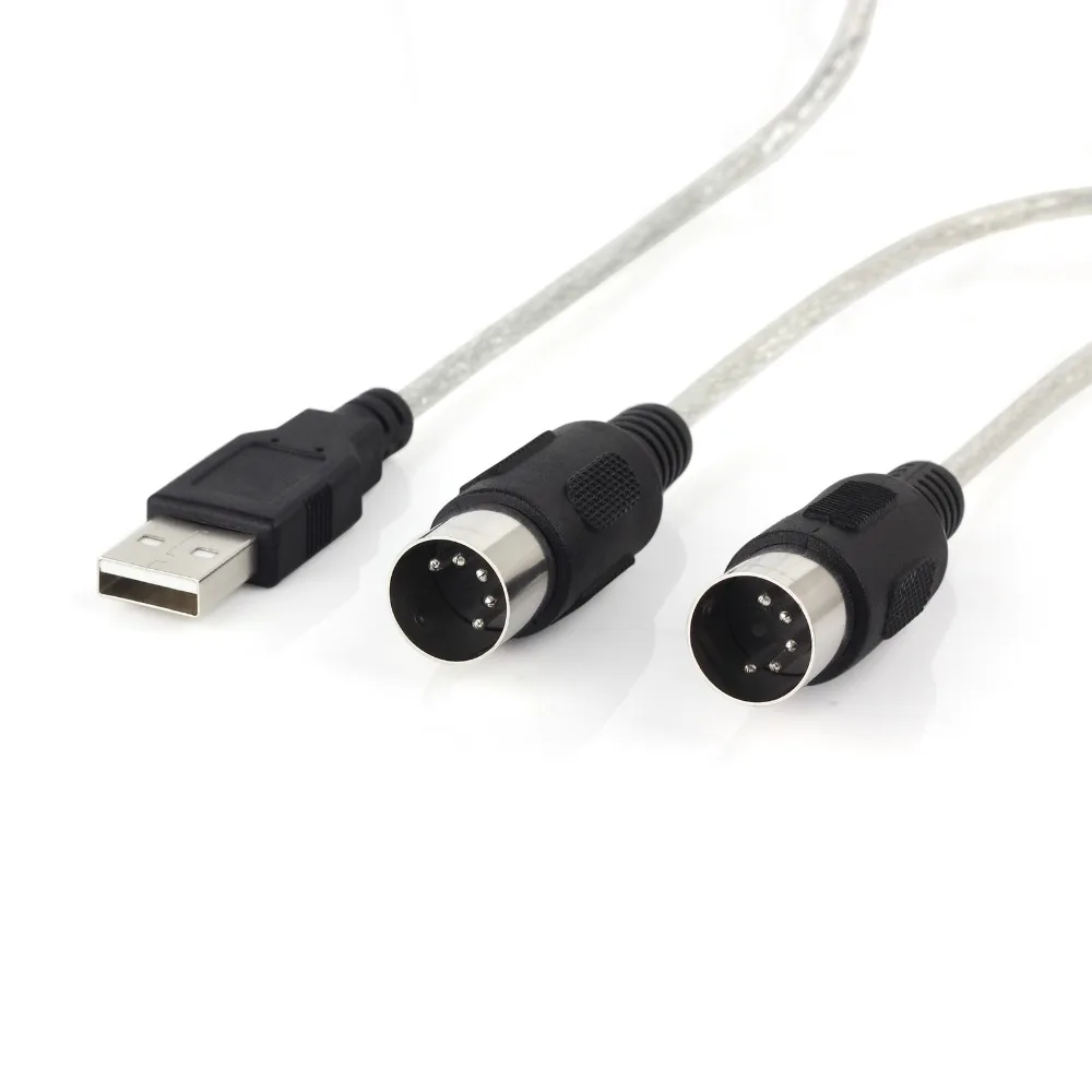 Кабель переходник Neoteck для ноутбука ПК Mac с USB разъемом MIDI|cable converter|converter cablemusic cable |