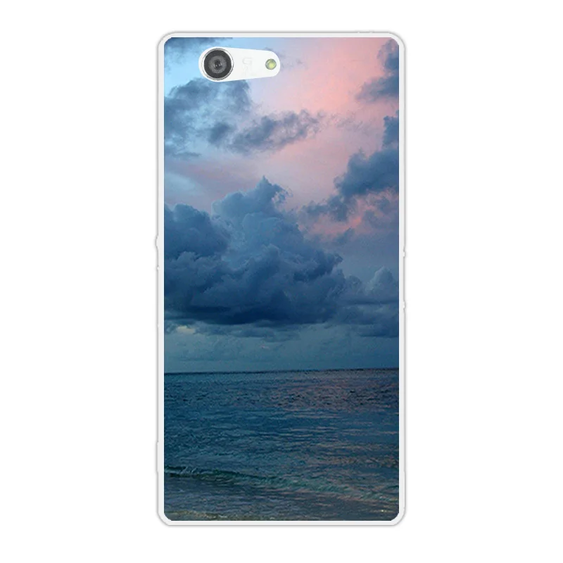 Case for Sony Xperia Z3 Compact / Mini Back Transparent Silicone Soft TPU Cover For Flamingos Phone Cases | Мобильные телефоны и