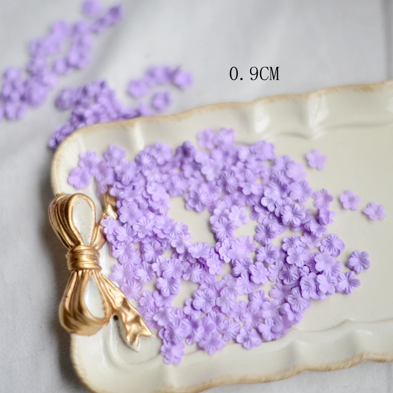 BJD Кукла Одежда diy аксессуары 9 мм Мини мятый цветок из сатина марля | Игрушки и