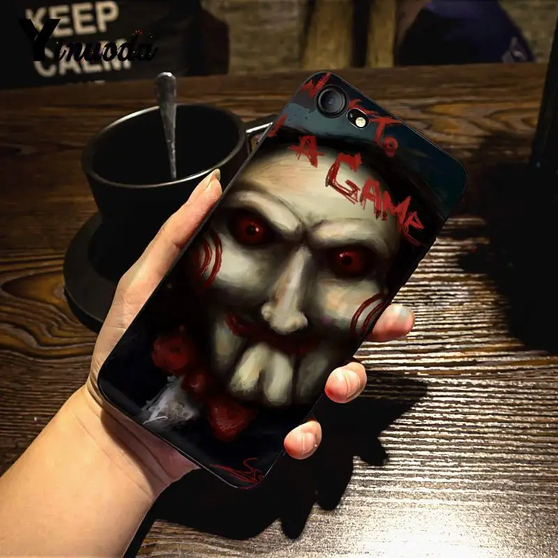 8 Yinuoda для iphone 7 6 X Чехол Saw Horror Moive Ghost замечательный популярный чехол для телефона для iphone X 8 7 6 6S Plus X 5 XS XR - Цвет: 8