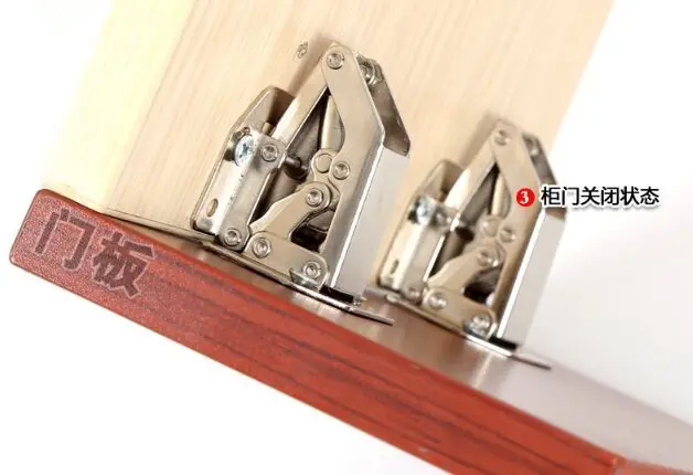2pcs 3&quot 4&quot Closet Cabinet Cupboard Kitchen Cold Rolled Steel Hinge Without Punch | Инструменты