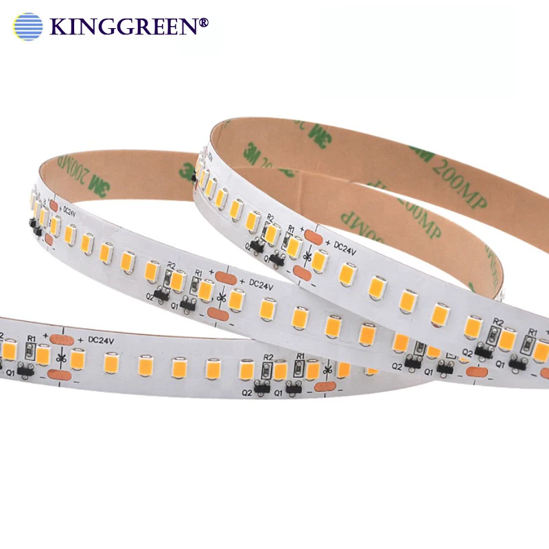 High efficent high CRI>90 2835SMD flexible led strip DC24V 160LED/m supper brightness white color led strip lamp free shipping