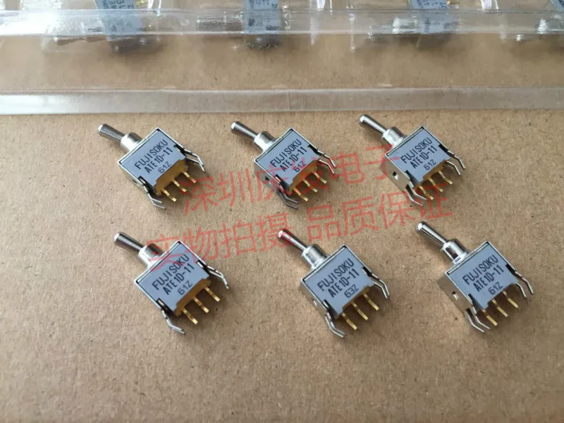 Оригинальный новый 100% ATE1F ATE1D 11 3pin ATE2D 6pin миниатюрный кнопочный переключатель
