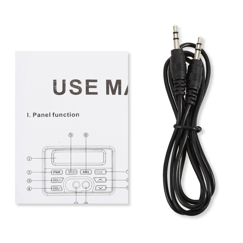 Zeepin DC 12 В MT723 водонепроницаемый мотоцикл аудио BlueTooth MP3 плеер динамик Стерео FM