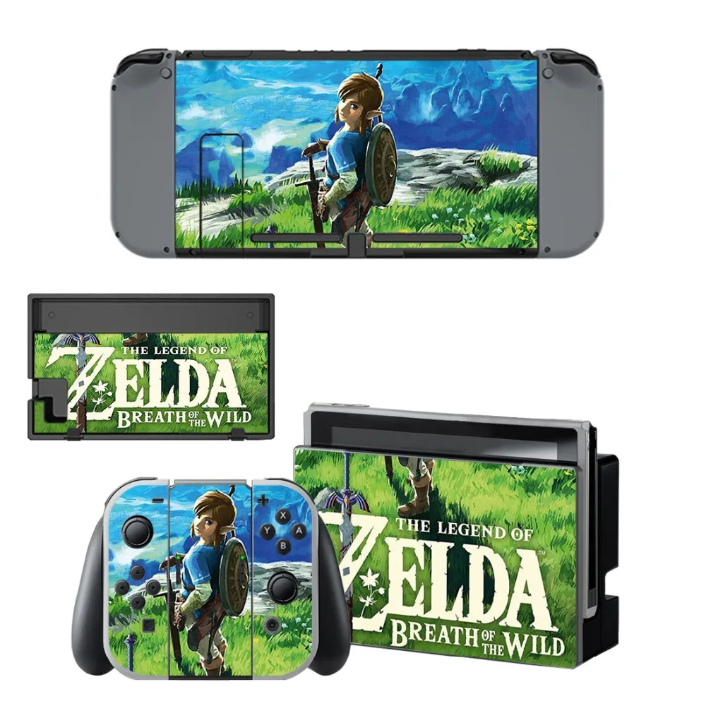 Легенда о Зельде Виниловая наклейка для защиты кожи Nintendo переключатель NS консоль