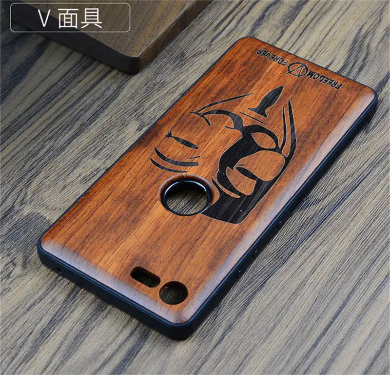 as picture Новинка, чехол для смартфона Smartisan nut pro 2 s, тонкая деревянная задняя крышка, TPU бампер, чехол для смартфона Smartisan nut pro 2 s, чехол для телефона s - Цвет: as picture