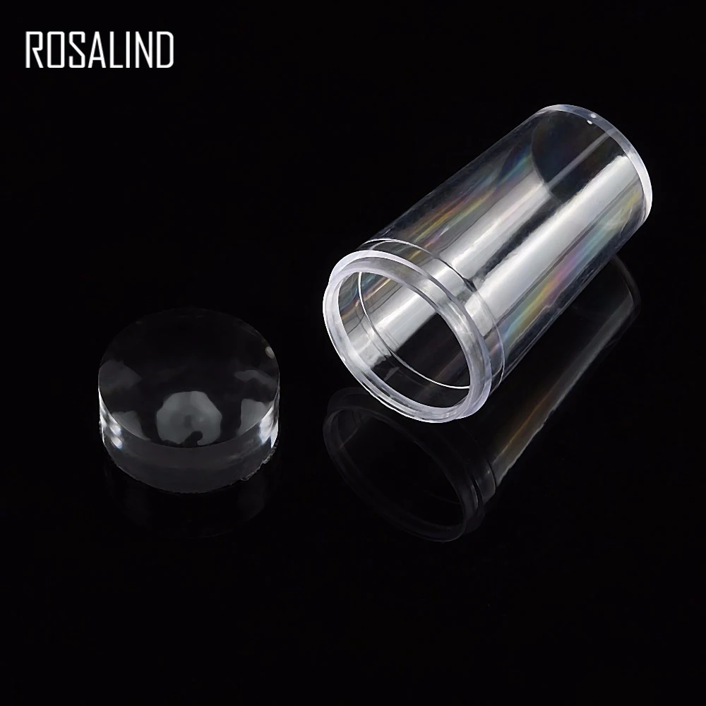 ROSALIND 1 Набор ногтей штамп печатка инструмент для дизайна скребок набор с крышкой 2