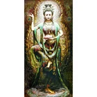 Алмазная вышивка, буддизм, богиня, 5D, алмазная живопись, вышивка крестом, 3D, Алмазная мозаика, украшение, Рождество