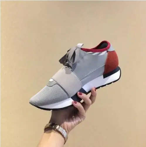 as showed color Модная мужская повседневная обувь на шнуровке; Tenis feminino; сезон весна-лето; мужские кроссовки; дышащая прогулочная обувь на плоской подошве; Коллекция года; реальное изображение - Цвет: as showed color