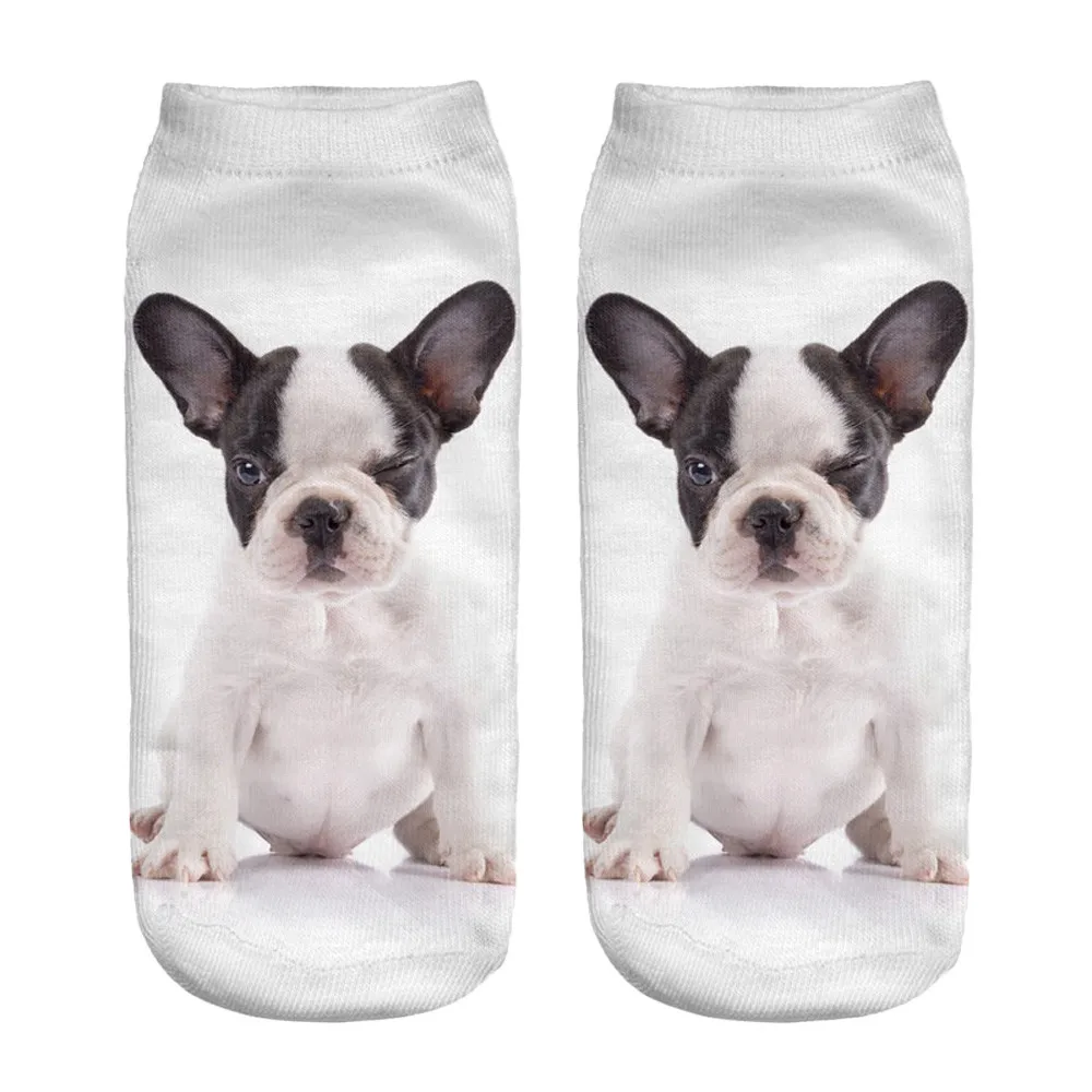 

Women's Funny Animal Cute 3d Print Kitten Socks Women Ankle Socks Unisex Socks Fashion Cartoon Cat For Female Socks