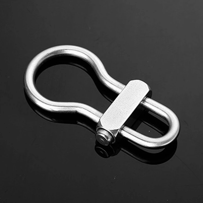 304 брелок из нержавеющей стали открытый маленький инструмент EDC брелок|Уличные