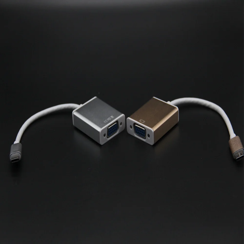 USB C HDMI VGA адаптер Type c к 4K папа женскому для MacBook Pro ChromeBook Huawei P20 galaxy s9 HDMI|Компьютерные