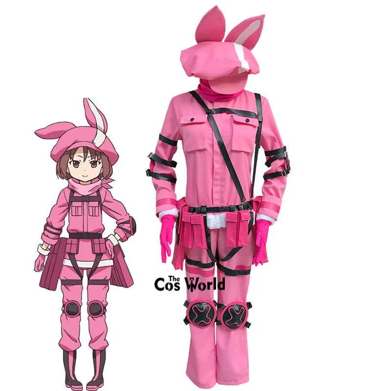 Альтернативный пистолет Gale Online Kohiruimaki Karen Llenn пальто брюки униформа наряд Аниме