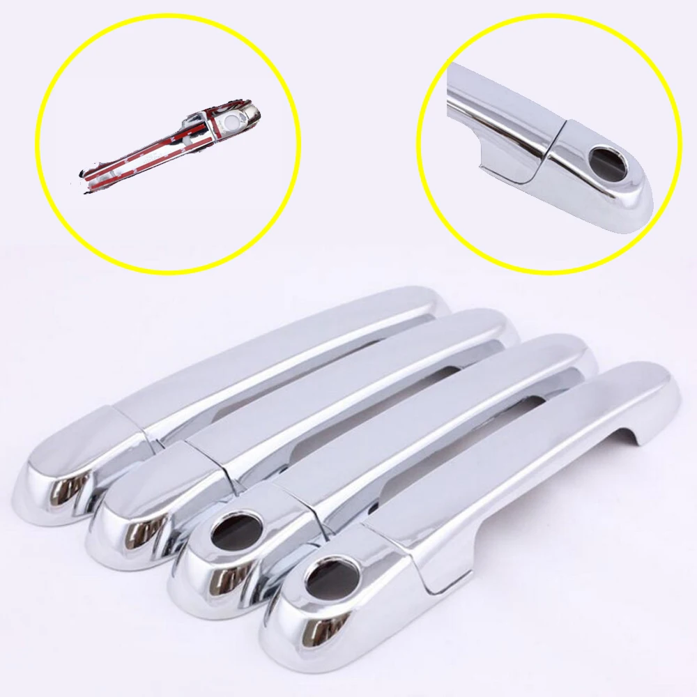 ABS новый автомобильный внешний декор Аксессуары хромированная дверная ручка