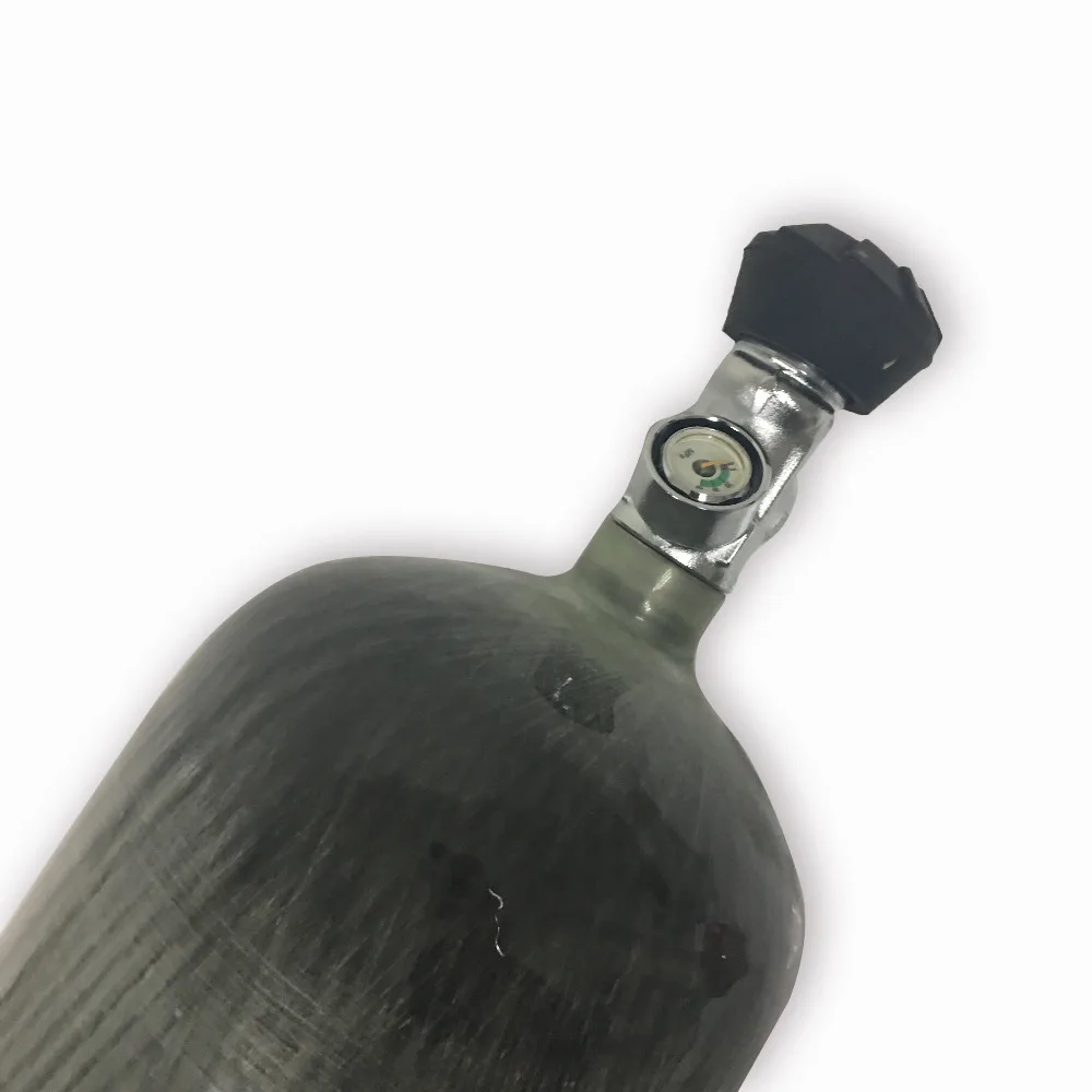 AC10931 9L Pcp Airforce Condor Paintball Tank 4500Psi Co2 Gas Cylinder Scuba Pcp Gauge Valve Pcp Tank For Hunting Acecare