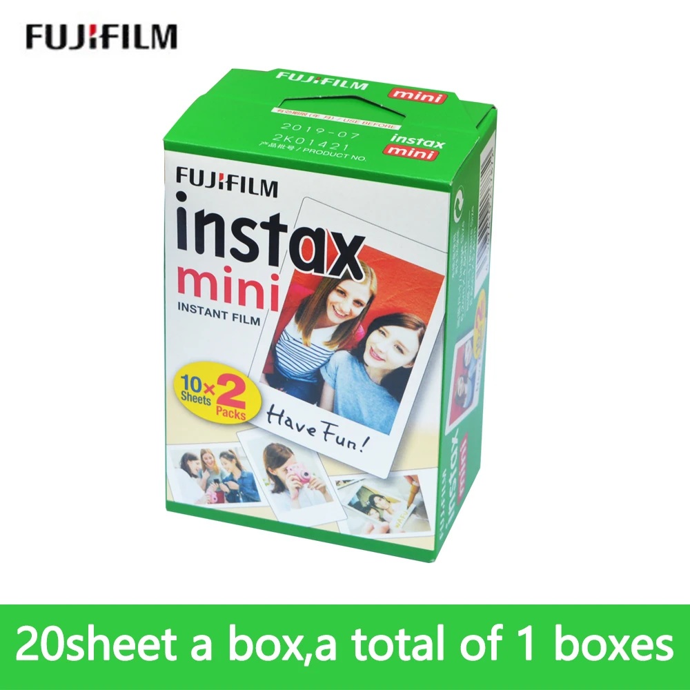 

Original new packing mini instax film 20 - 100 sheet 3 inchesWhite Edge Photo For Instax 9 7s 8 90 25 55 Share SP-1 mini9 Camera