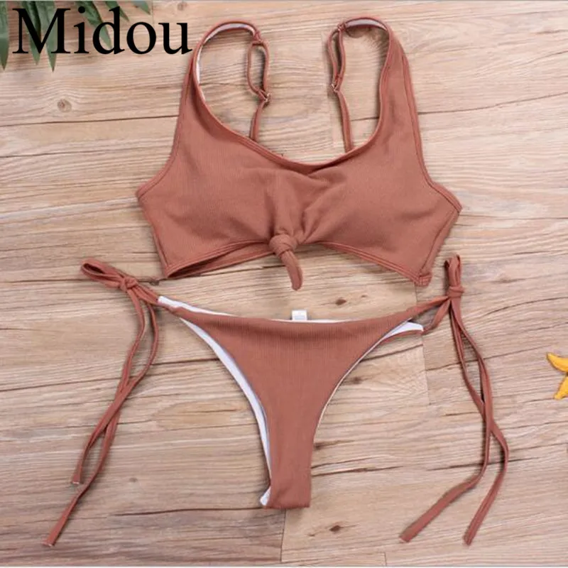 Midou Женский сексуальный купальник с бюстгальтером мягкими чашечками 2017 бандаж