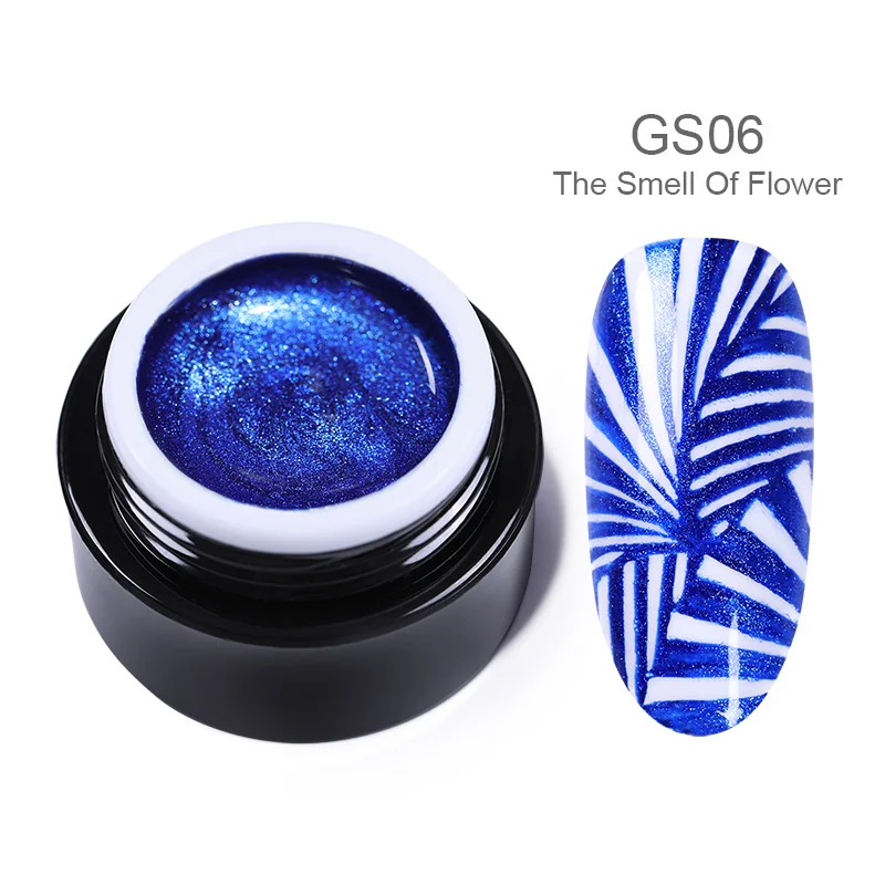BP-GS06 BORN PRETTY ногтей штамповки гель 5 мл Гель-лак Shimmer Блеск печати Soak Off УФ лак-гель лаки для дизайн ногтей штамповки пластины - Цвет: BP-GS06