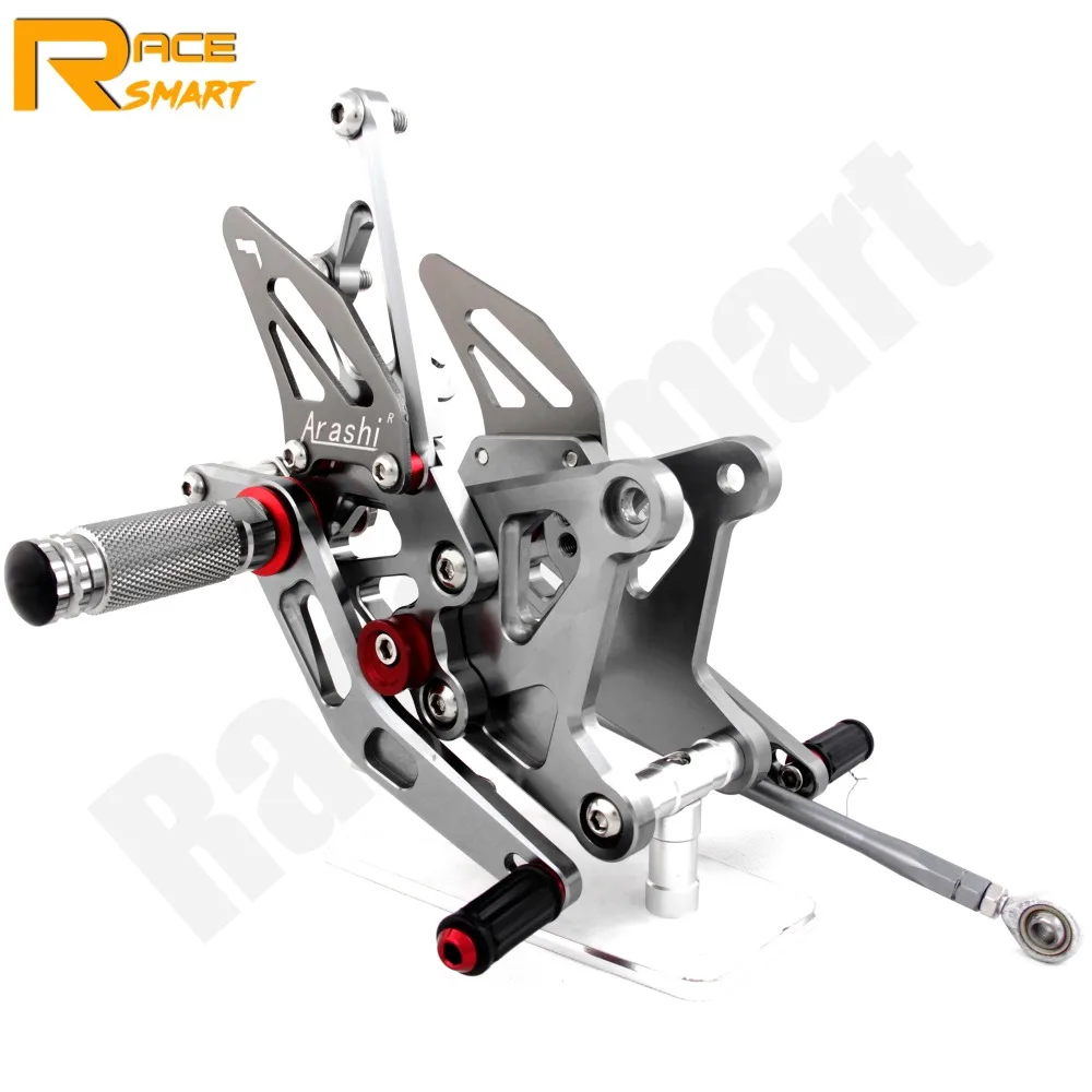 CNC Регулируемые задние ножки педали для KAWASAKI ZX6R ZX636 2005 2006 ZX 6R 636 аксессуары
