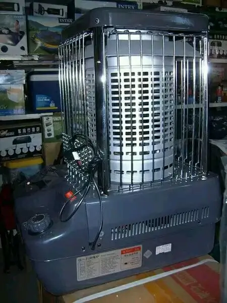 Примус керосинового обогревателя топливного газа вентилятора отопителя в