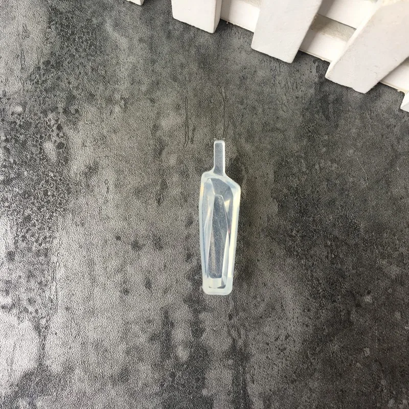 Алмазная Прозрачная силиконовая форма ручной работы для ушей эпоксидная смола/3D