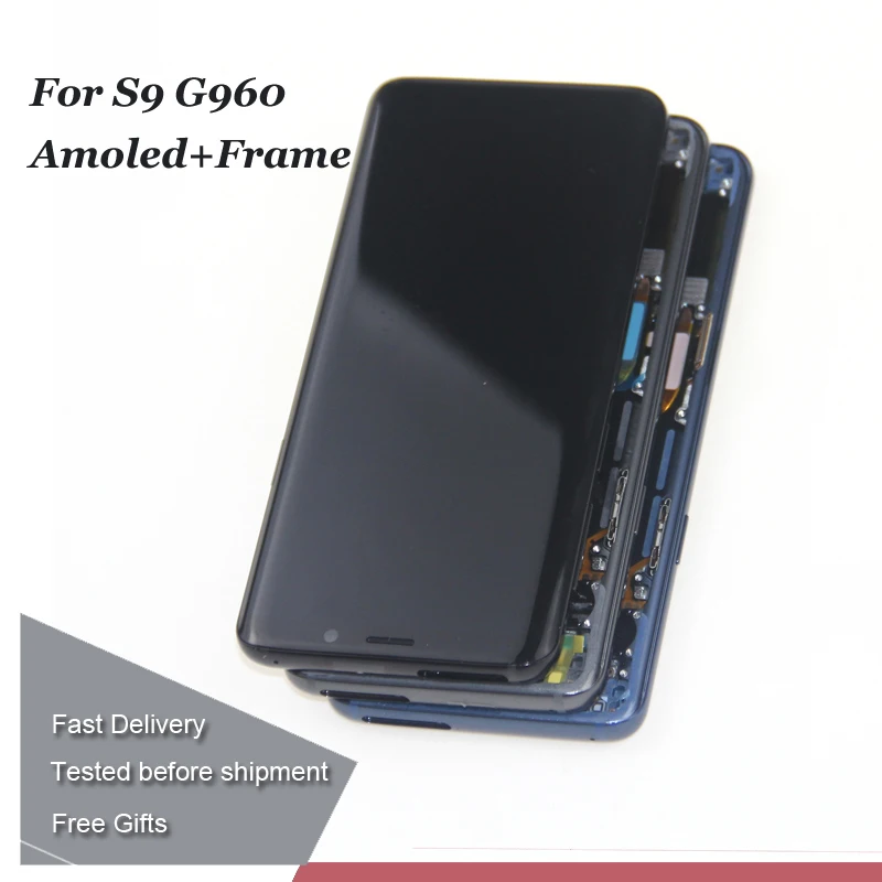 ЖК дисплей S9 для Samsung Galaxy g960 с сенсорным экраном и дигитайзером в сборе Замена G960F