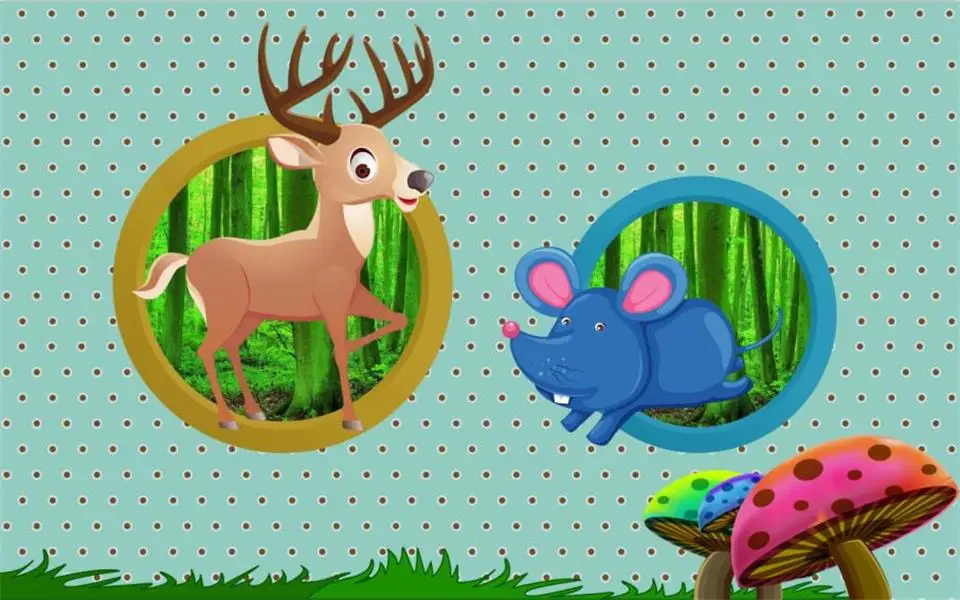 Пользовательские 3d фото обои росписи детская комната Микки Маус олень круг