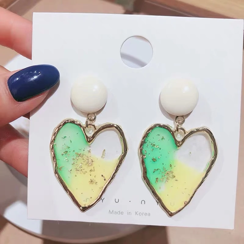 Новинка хит продаж корейские уникальные милые серьги с подвеской звезды большое