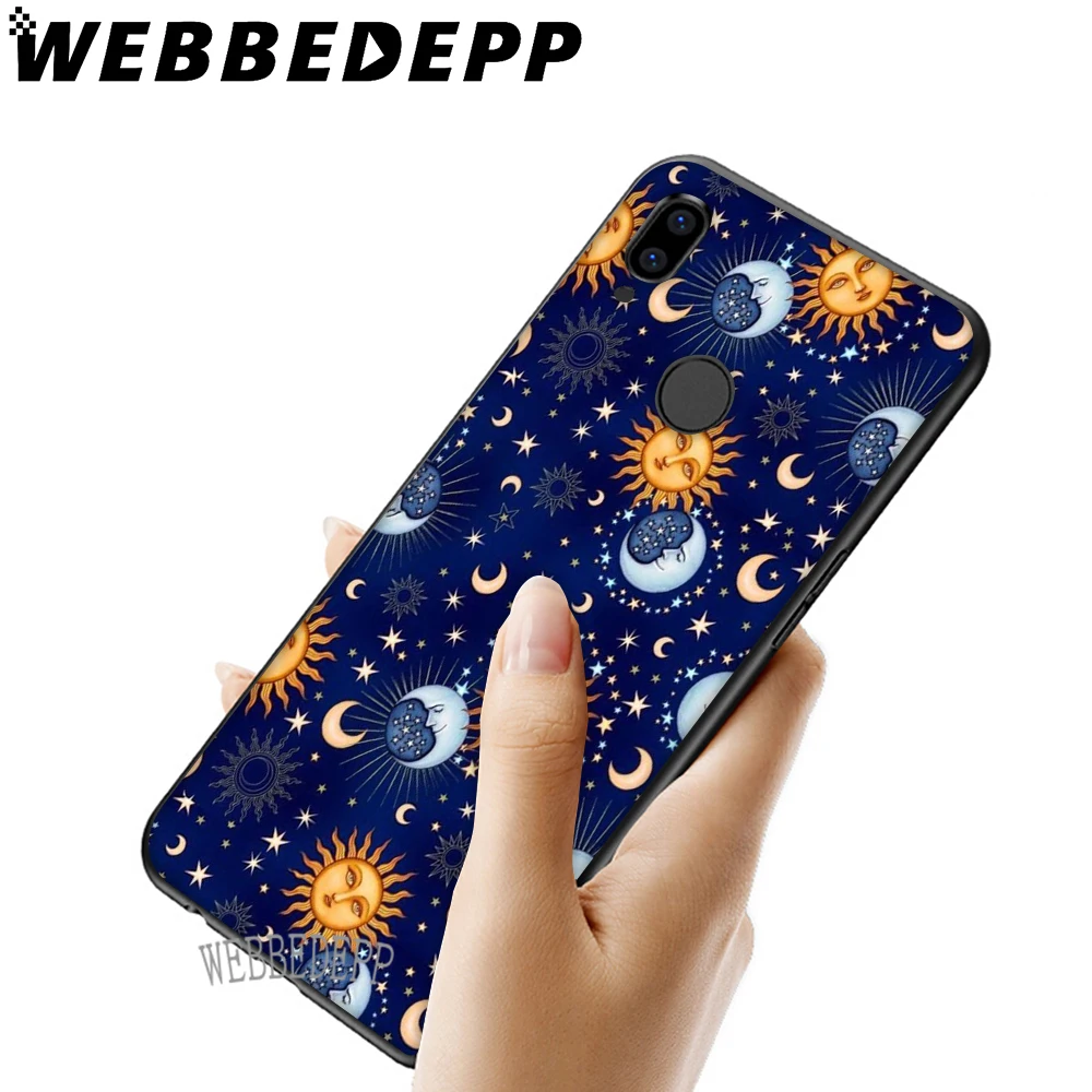WEBBEDEPP Moon Tarot Divine мягкий чехол для Huawei Honor 6 7A Pro 7C 8C 7X 8X 8 9 10 lite Note | Мобильные телефоны