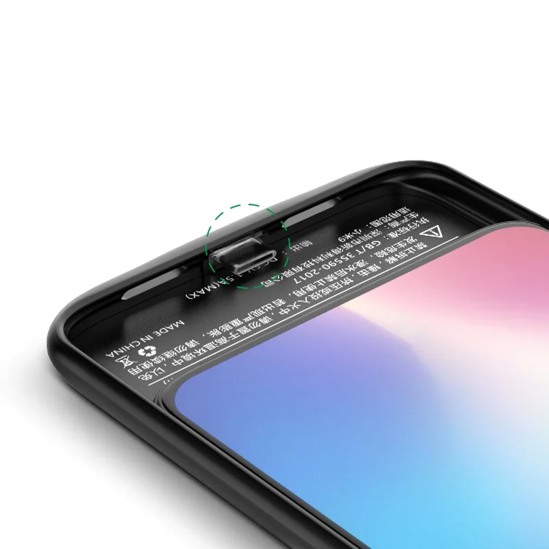 Ультратонкий внешний резервный аккумулятор для Xiaomi mi 9 mi 8 mi X 2 mi 8 SE mi 6 mi A2 6X mi X 2S mi 9 SE power Bank мягкий резиновый Чехол