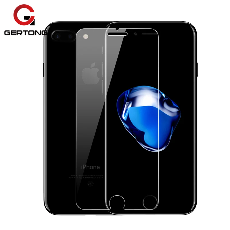 Прозрачное защитное стекло GerTong для iPhone 8 7 Plus X 6 6S 5S SE 5 S закаленное защитная