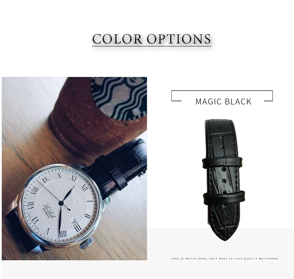 18 мм/19 мм/20 мм/22 мм/24 мм ремешок для часов из натуральной телячьей кожи ремень для мужчин ремешок для часов браслет двойной толчок Бабочка Пряжка Инструменты
