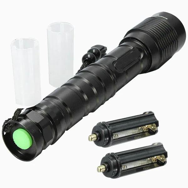 Jiguoor водонепроницаемый XM-L T6 3600LM масштабируемый светодиодный фонарик 2x18650 26650