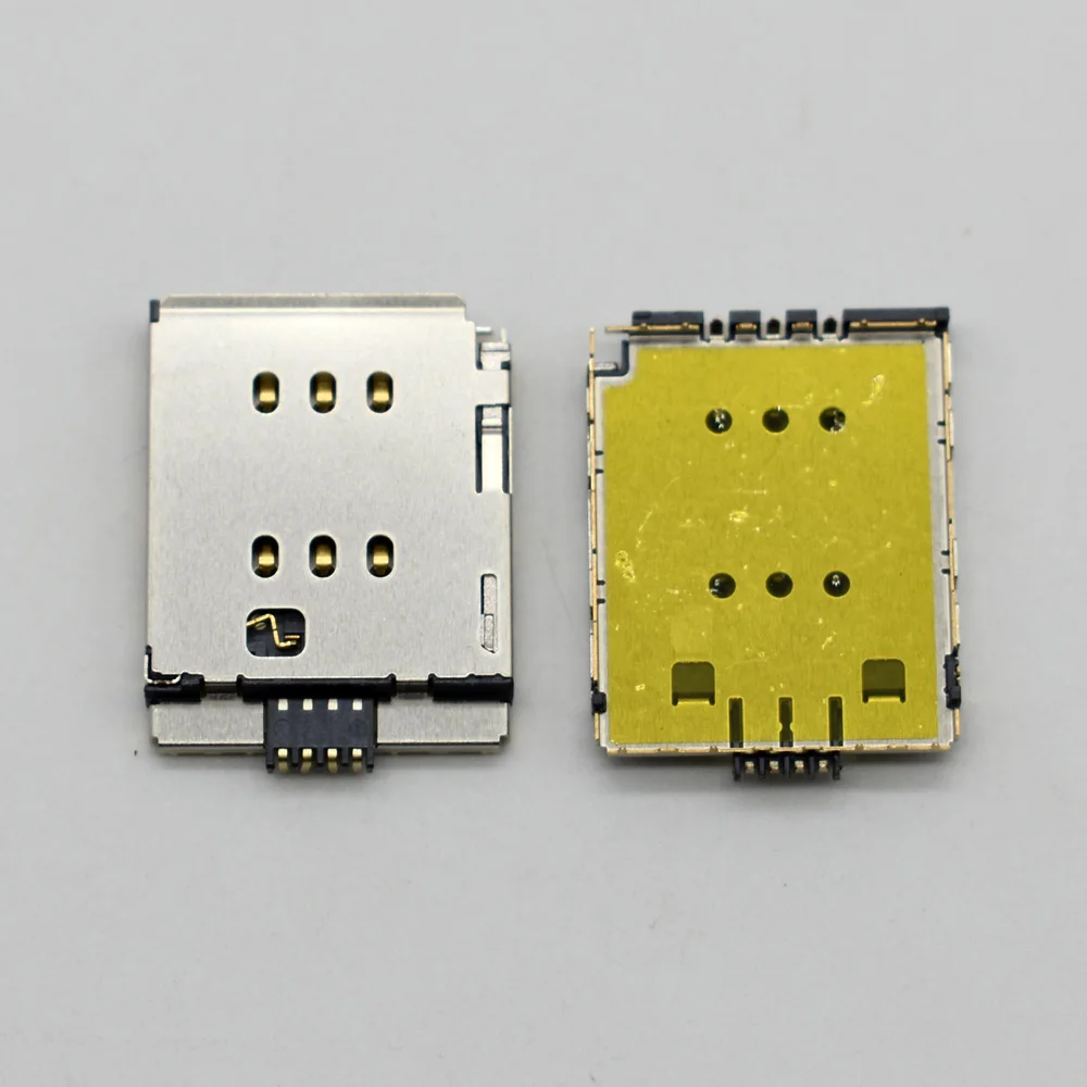 10 шт./лот оригинальный новый для iPhone x считыватель Sim-карт Разъем Держатель модуля