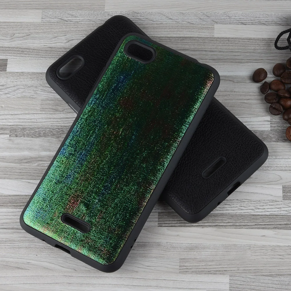 Xiaomi Redmi 6A бампер чехол Xiomi Redmi6A искусственная кожа Мягкий ТПУ силиконовый A6 Xaomi